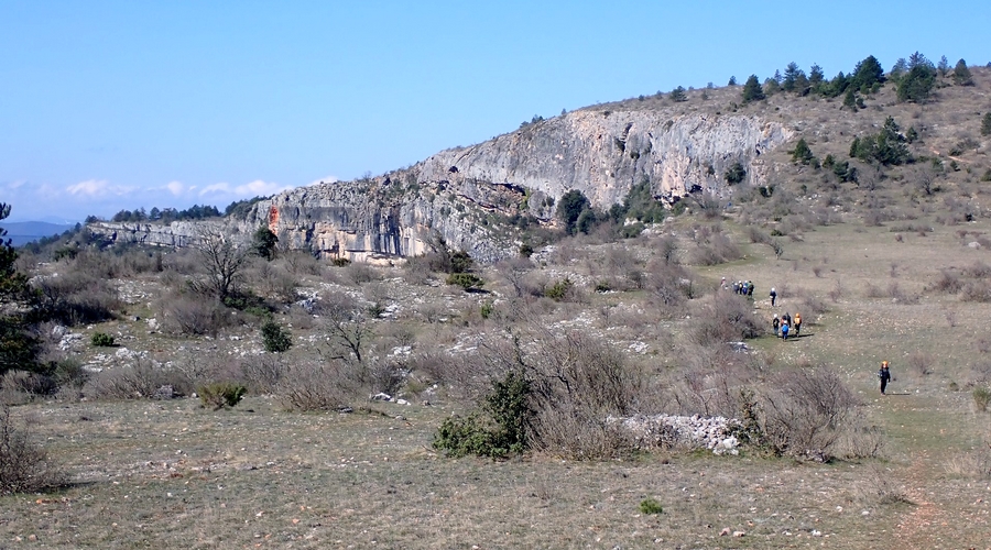 Une belle falaise dolomitique