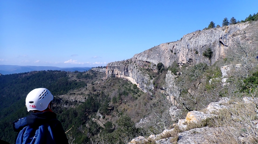 Un site d'escalade adapté de débutant à expert