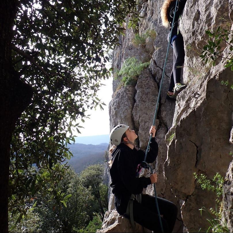 Grimper Gorges Herault Joncas Carre