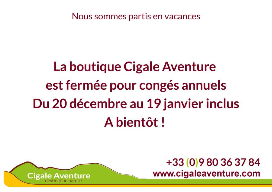 Réservez votre séjour  à vélo 2026 au 