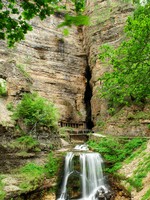Abîme de Bramabiau Cévennes Côté Soleil