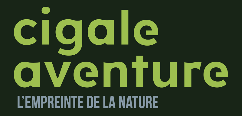 le logo de Cigale Aventure 