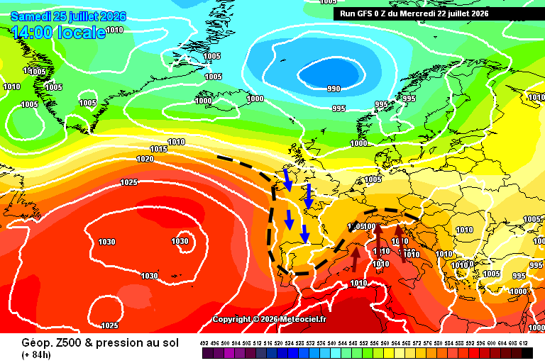 une descente d'air frais jusqu'en Mediterranée ce week-end